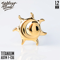 Накрутка Sun & Moon Gold 1.2 мм